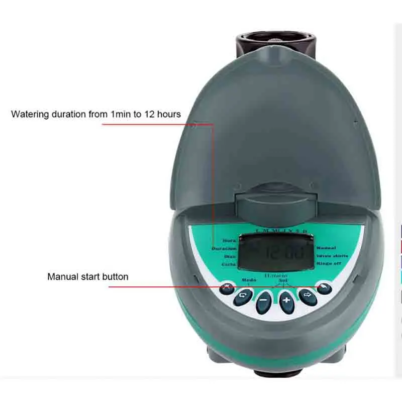Садовый электронный таймер для воды с одним выходом|Садовые регуляторы полива| |