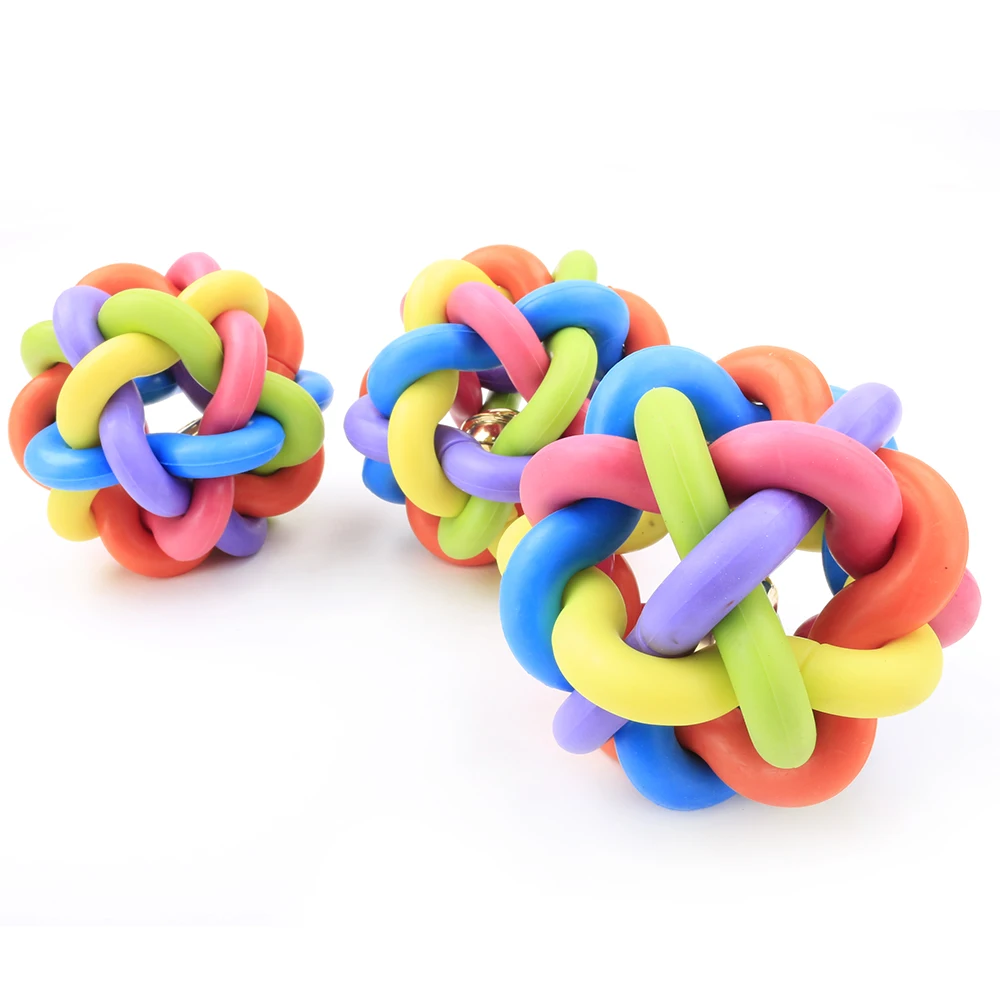 1 шт. веревка для домашних животных кусающий мяч игрушки собака жевательные