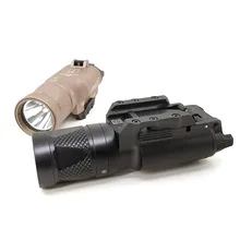 500 люменов светодиодный стробоскоп оружейный светильник X300V пистолет вспышка светильник Пикатинни 20 мм рельсы для Glock пистолет страйкбол