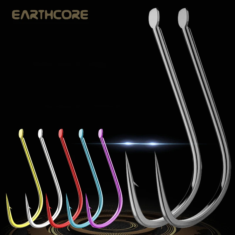 

30Pc Black Barbed Non-Barbed High Carbon Steel Fishing Hooks Sea 0.5# 0.8# 1-8# Fish Hooks Bulk Fishing Hook Fishing Accessories