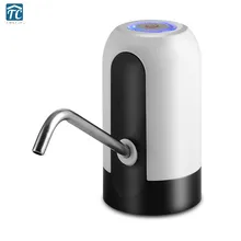 Насос для бутыля с водой Электрический диспенсер для воды Usb зарядка Автоматическая насос для питьевое воды интеллигентая(ый) Портативный для дома, кухни, офиса переключатель
