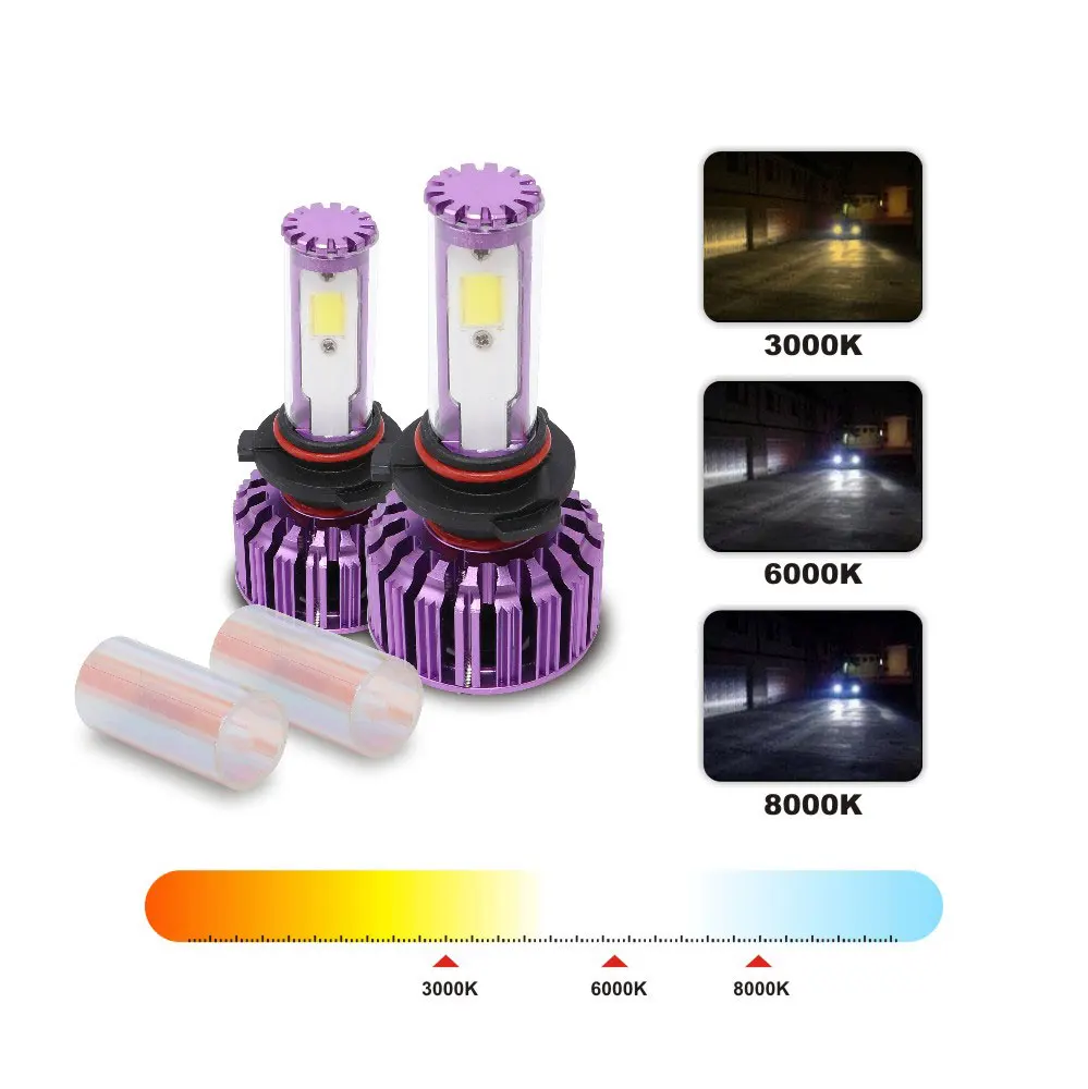 

DDAI h7 led h4 light bulbs for auto h11 leds h3 lights 3000lm aluminum ampoule h7 autolamps for cars lamp canbus 9005 headlights