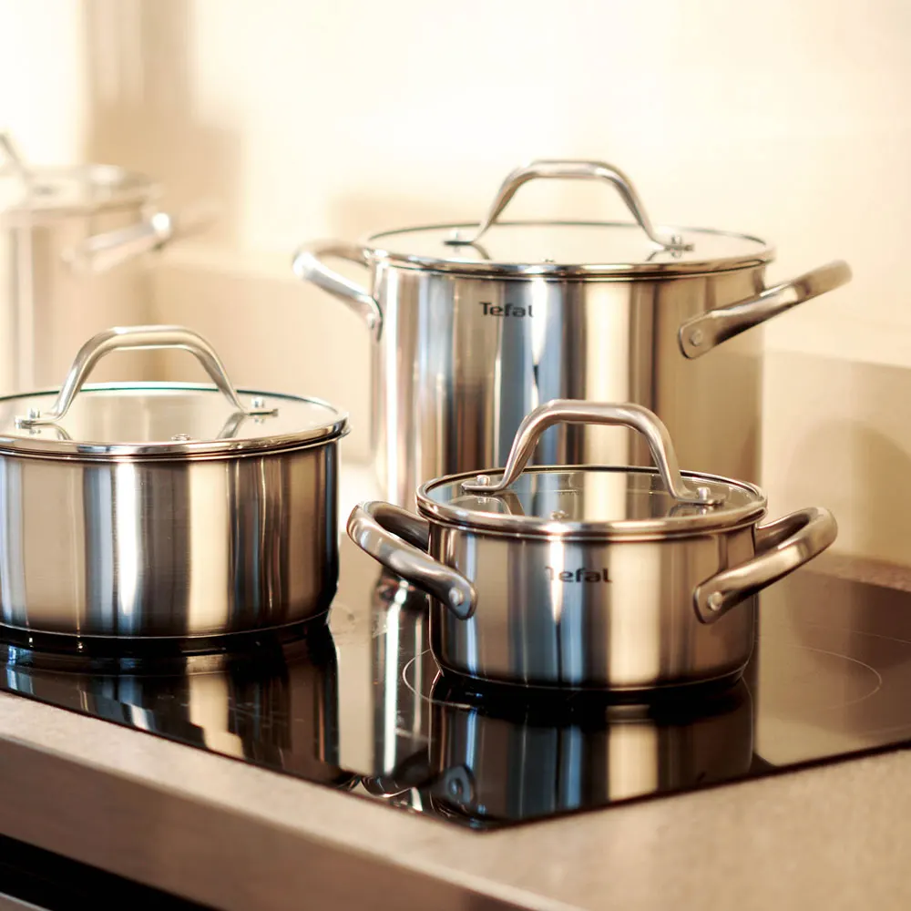 Кастрюля Tefal Hero, нержавеющая сталь, 20 см, с крышкой E8254474