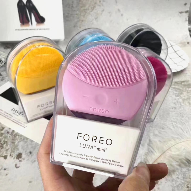 

Foreo Luna Mini 2 Face Cleansing Brush Foreo Luna Facial Cleansing Brush Cleaner , FOREO Real LOGO USB rechargeable, waterproof