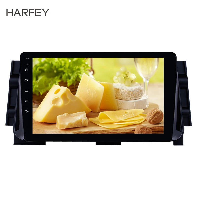 Perfect Harfey HD 9" Car GPS Android 8.1 Stereo for Nissan Micra 2017 with Bluetooth USB WIFI AUX support Backup  Camera Carplay SWC OBD 0