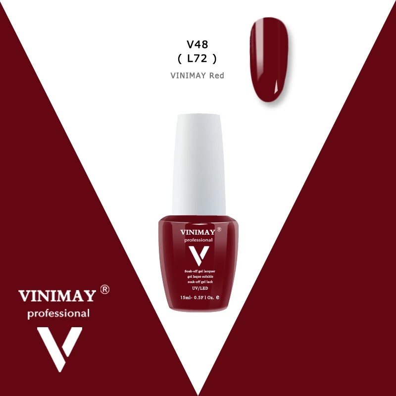 V48 VINIMAY Гель-лак для ногтей, новинка, 96 цветов, Гель-лак, Гель-лак для ногтей, набор праймеров, замачиваемый УФ-лак для ногтей, 15 мл - Цвет: V48