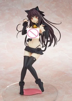 

Sexy Anime Ao No Kanata no Four Rhythm Across the Blue Tobisawa Misaki Cat Ear Ver Nekomusume Model PVC Action Figure toy Gift