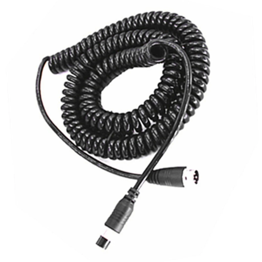 Video Cable 4Pin Reversing Camera Extension Cable 5 Meters For All Car Trailer Reversing Camera