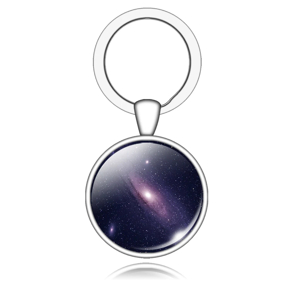 OMGALA винтажный Galaxy брелок с выражением Подвески Туманность космический