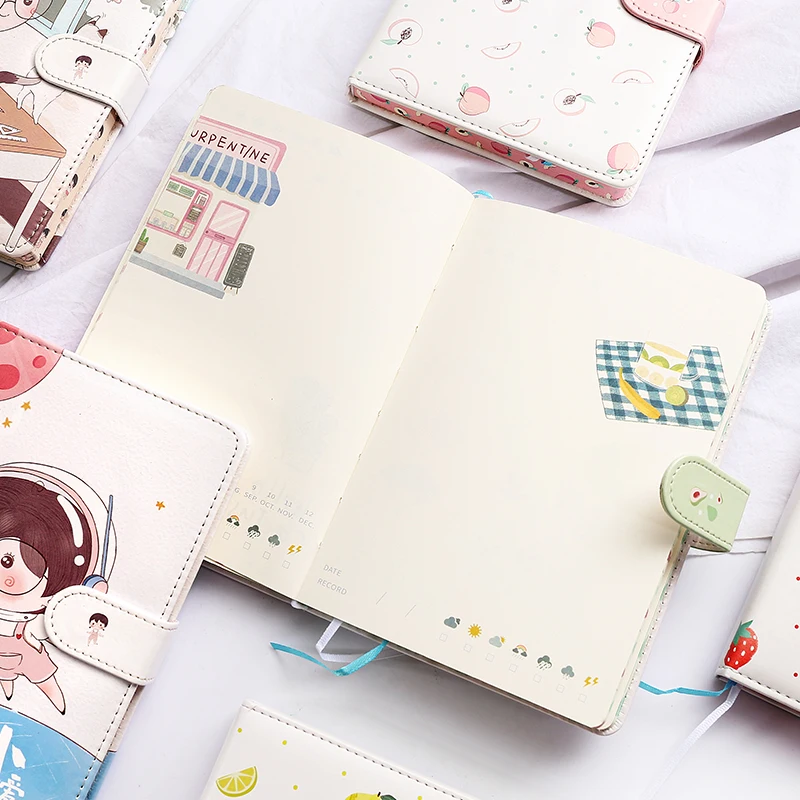Милый мультфильм bullet journal планировщик записные книжки и дневники дневник аккаунт софтбук