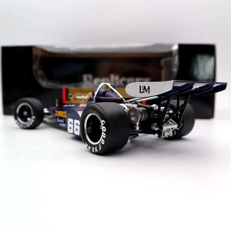 Replicarz 1:18 для победителя 1972 Индианаполис 500 Mark Donohue#66 R184827 синие литые под давлением модели автомобилей Ограниченная серия коллекция подарок