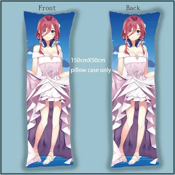

Anime Body Pillow Case Gotoubun No Hanayome Nakano Miku Dakimakura Otaku pillowcases home decoration