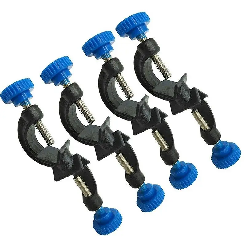 

2pcs Lab Stand Clamp Holder Head Aluminium Alloy Body Right Angle for Rods JDH99