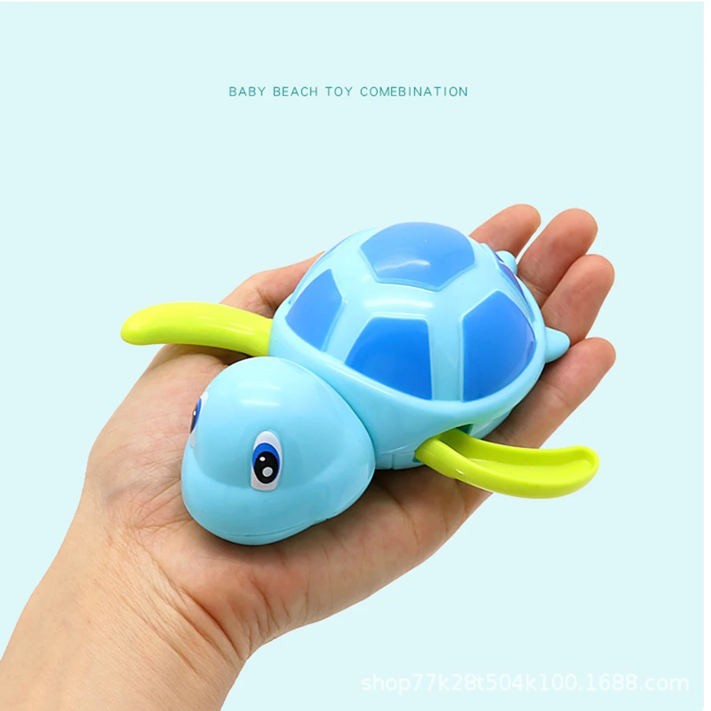 Детские Игрушки для ванны с мультяшным дизайном Sealife Wind-up для мальчиков и девочек, игрушки для купания