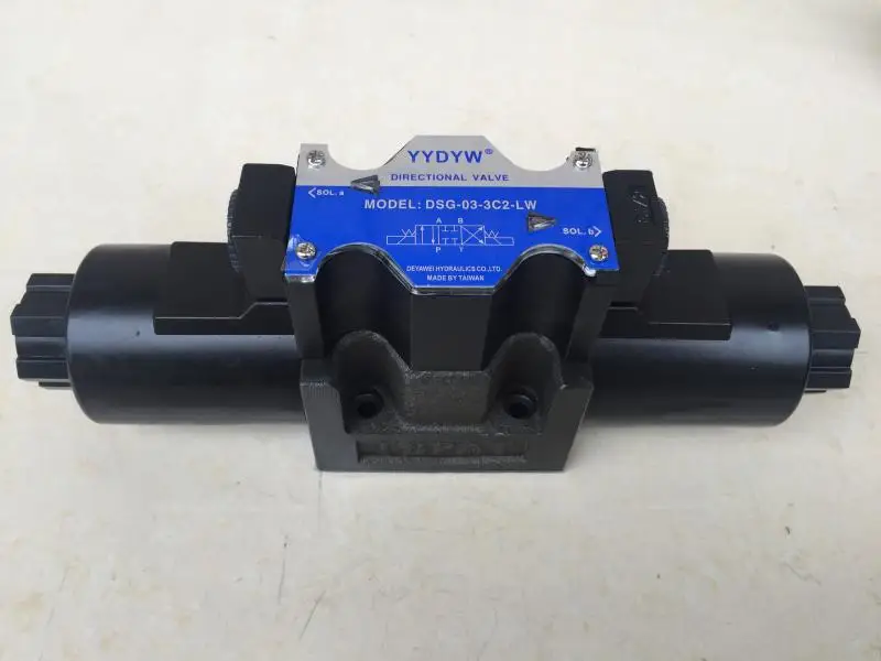 

YYDYW Hydraulic solenoid valve DIRECTIONAL VALVE MODEL DSG-03-3C2-LW DEYAWEI HYORAULICS CO LTD MADE BY TAIWAN