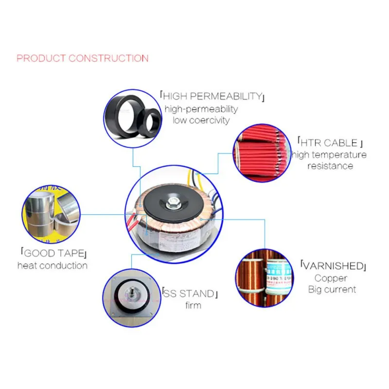 for preamplifer amplifer tone board used 110V 220V optiona Easy Use Dual ac 28v 12V single 12v 200W transformer
