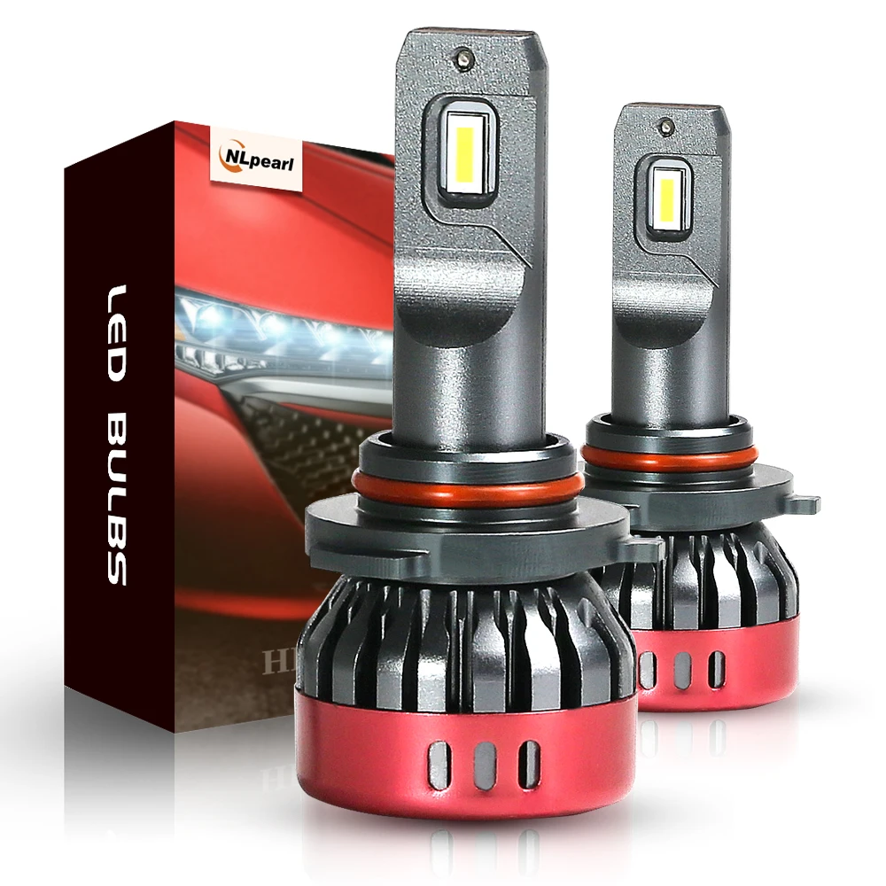 

NLpearl 2x 9006 Hb4 Led Headlight Bulbs 12000ML 6000K White 56W/Set H7 Led H4 H1 H11 H8 H9 HB3 9005 Mini Turbo Car HeadLamp 12V