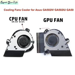 Ventilateurs de refroidissement pour PC Asus, pour GA502IV, GA502IU, GA502, ROG Zephyrus, G15, CPU, GPU, VGN, FM8F, DC 5V 