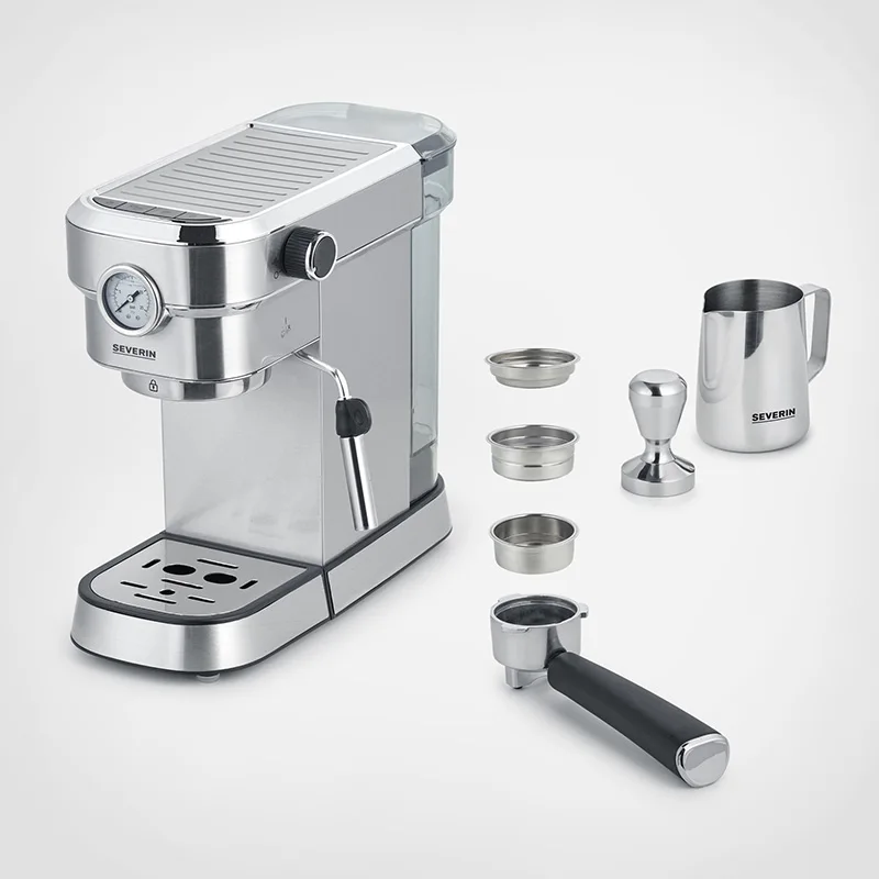 Graef EM85 Electric Espresso Maker, Stainless Steel