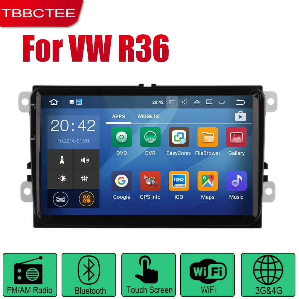 TBBCTEE Android автомобильный gps Navi для Volkswagen VW R36 2010~ 2013 плеер навигация WiFi Bluetooth Mulitmedia система аудио стерео эквалайзер