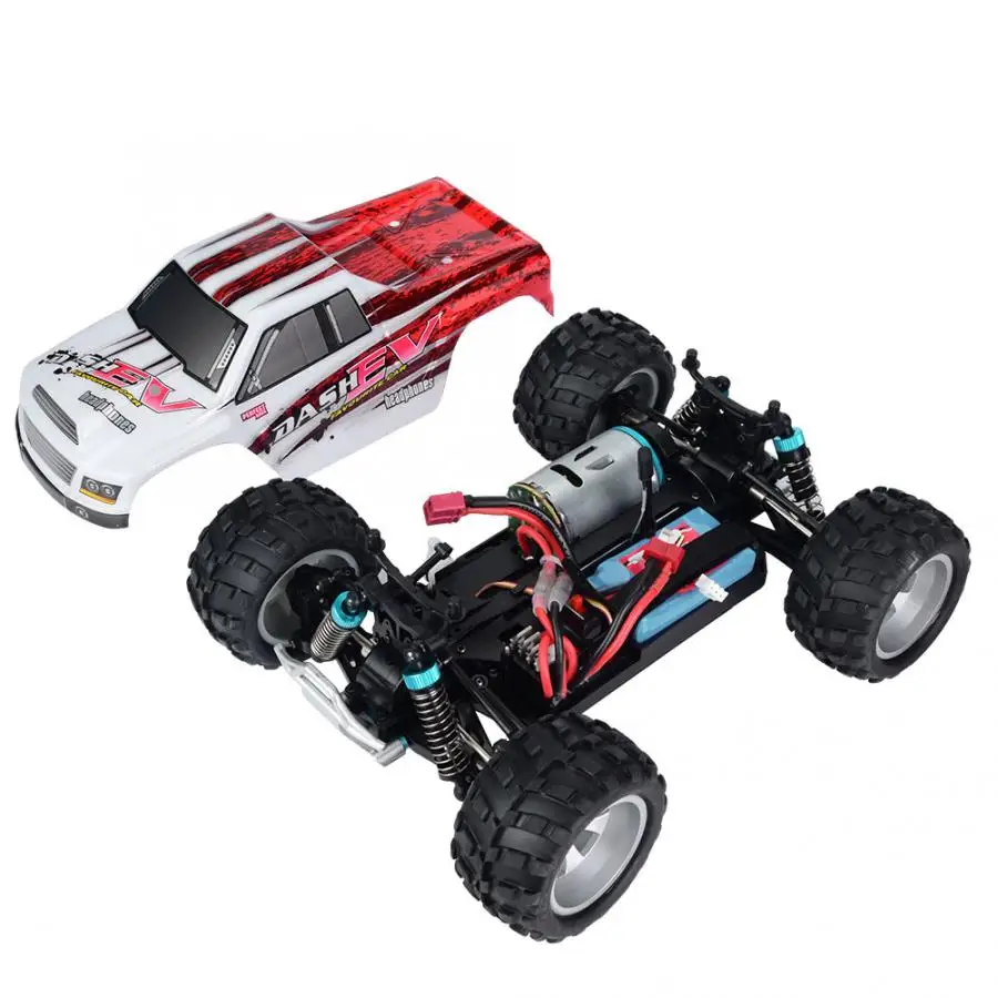 100 м 1/18 матовый двигатель RC Автомобиль 2,4 г 4WD 70 км/ч пульт дистанционного управления Дрифт внедорожный автомобиль модель хобби игрушка 1/18 A979-B автомобиль
