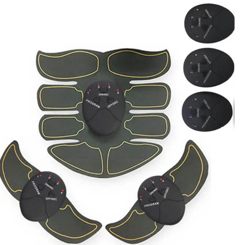 Body Plasticity Abdomen Muscle Stimulator Trainer Shape Toner ABS Toning Exercise Home Belt Less Belly Supplies