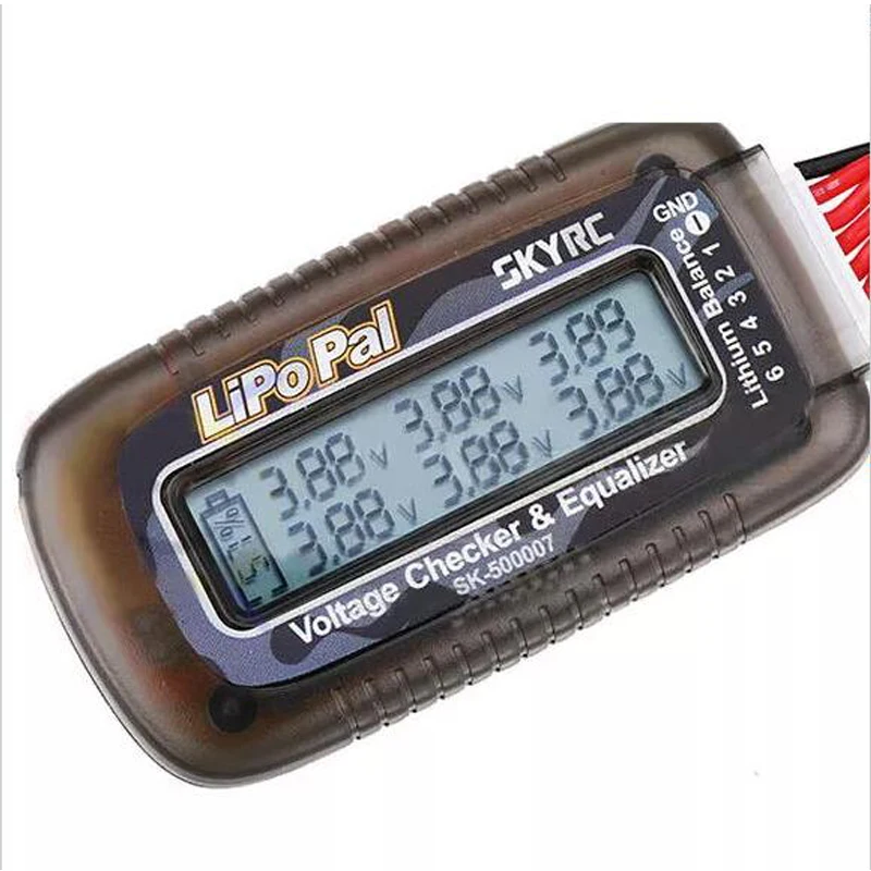 

SKYRC LiPoPal Voltage Checker Self Voltage Balancer 2-6S LiPo battery For SKYRC Battery Voltage Checker