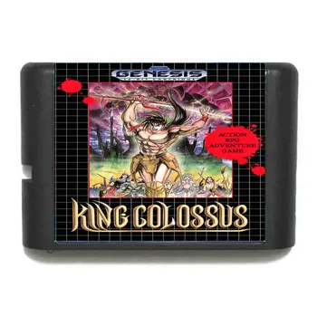 

Tougiou King Colossus Top quality 16 bit Sega MD game Cartridge for Megadrive Genesis systems