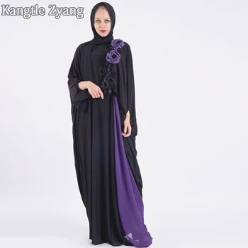 

Muslim Dress Batwing Arabic Abaya Kaftan Dubai African Hijab Dresses Caftan Ramadan Abayas Islamic Clothing For Women Djellaba
