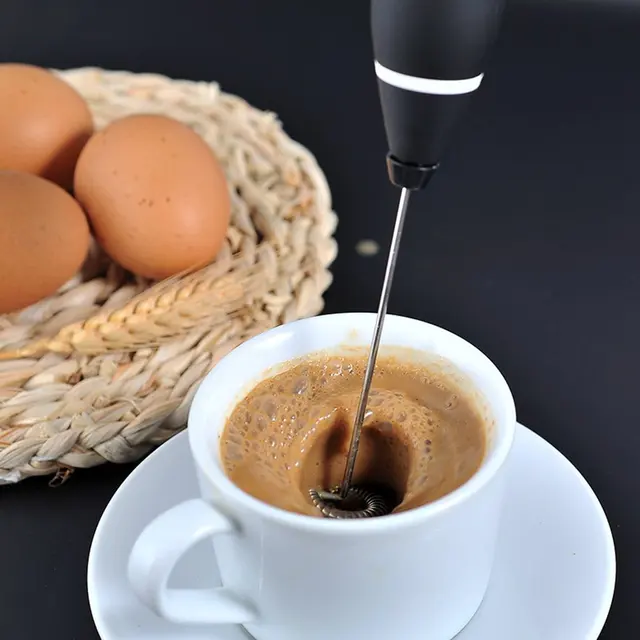 USB recharging milk frother/ egg beater – Wine and Coffee lover