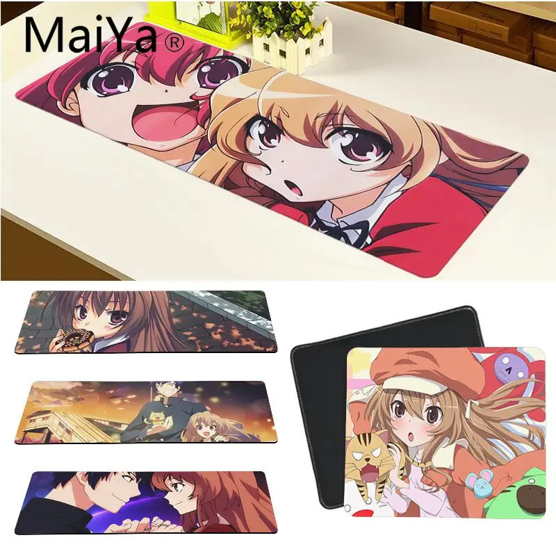 Maiya высокое качество Toradora Тайга Айсака большой коврик для мыши ПК компьютерный коврик резиновый ПК компьютерный игровой коврик для мыши