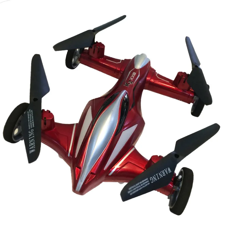 

XX8 Air Dual-Mode Dual Purpose Unmanned Aerial Vehicle Photo Shoot Video Quadcopter Remote-control Automobile Model Plane Dron