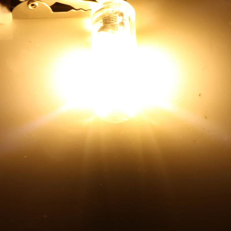 Светодиодный мини-прожектор G4 Кукуруза лампа мини 1,5 Вт Силиконовое тело Домашнее освещение Ac Dc 12v 24v 110v 220v Сменные галогенные лампы