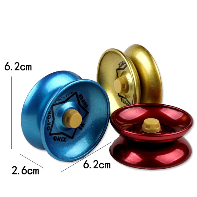 1Pc Professional YoYo Aluminum Alloy String Trick Yo-Yo Ball Bearing for Beginner Adult Kids Classic fashion interesting Toy 5