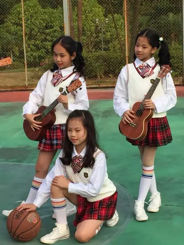kids sweaters Spring and Autumn cotton cardigan boy's O-neck sweater vest kids vest school girl winter sweater for 3-8 Y