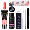 Limegirl Set Poly Nail Gel for Extension Polygels Set Manicure Acryl Gel Varnish Set 15ML Polygels Poly Nail Kit UV Gel Kit 1