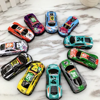 

1:64 Racing Car Alloy Iron Shell Taxi Model Inertia Sliding Rail Car Alloy Mini Model Simulation Car Boy Baby Gifts for Kids