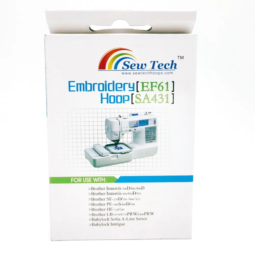 Sew Tech пяльца для вышивания для Brother PE-500 PE-400D HE-240 LB-6700 PRW Innov-is 955 950D 900D 500D Babylock рамка для вышивки