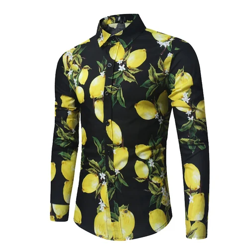 Модные Мужские модельные рубашки европейские размеры s m l xl деловые банкетные мужские рубашки в стиле кэжуал классические мужские рубашки с длинным рукавом - Цвет: Черный