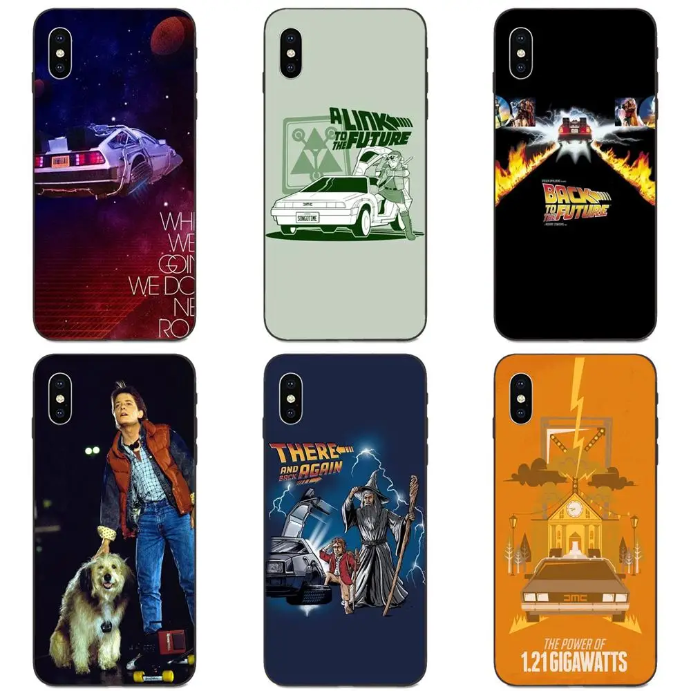 Для Apple iPhone 4 4S 5 5S SE 6 6S 7 8 11 Plus X XS Max XR Pro Soft Art Print Back To Future Boy | Мобильные телефоны и