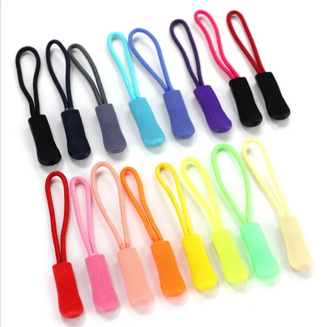 10Pcs Zipper Pull Puller End Fit Zipper Rope Buckle Travel Bag Suitcase Clothes Tent Backpack Accessorie Clip Buckle Travel 1