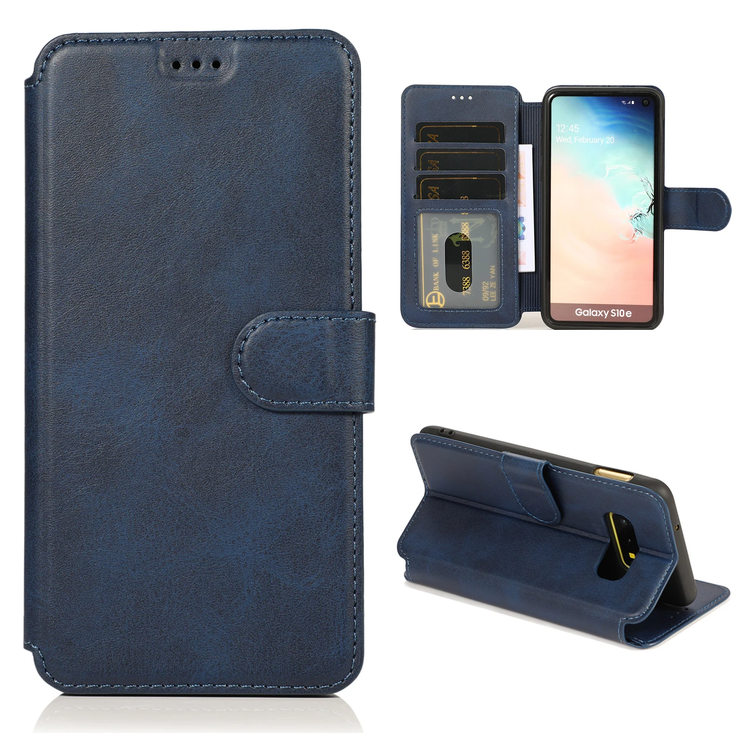 

For Samsung Galaxy J530 J5 J330 J3 J730 J7 J4 J6 J8 Prime plus 2017 Pro 2018 Leather Smart Flip Cover Protective Phone Case ing