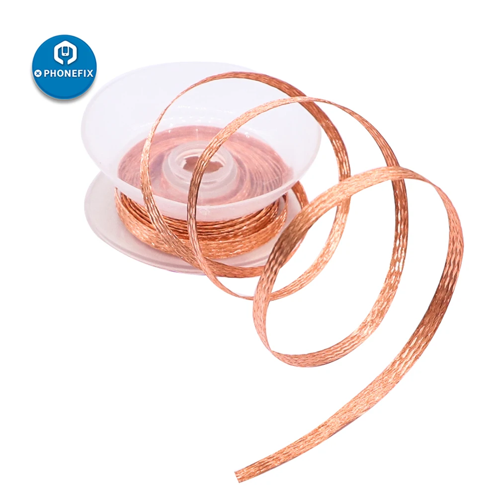 1PC 2.0mm 3.5mm 1.5M Welding Wires Desoldering Braid Solder Remover Wick Wire Repair Tool
