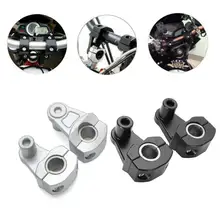 7/" /1 1/8" алюминиевый руль мотоцикла стояк переходник в наборе ручка жир бар крепежные хомуты стояк