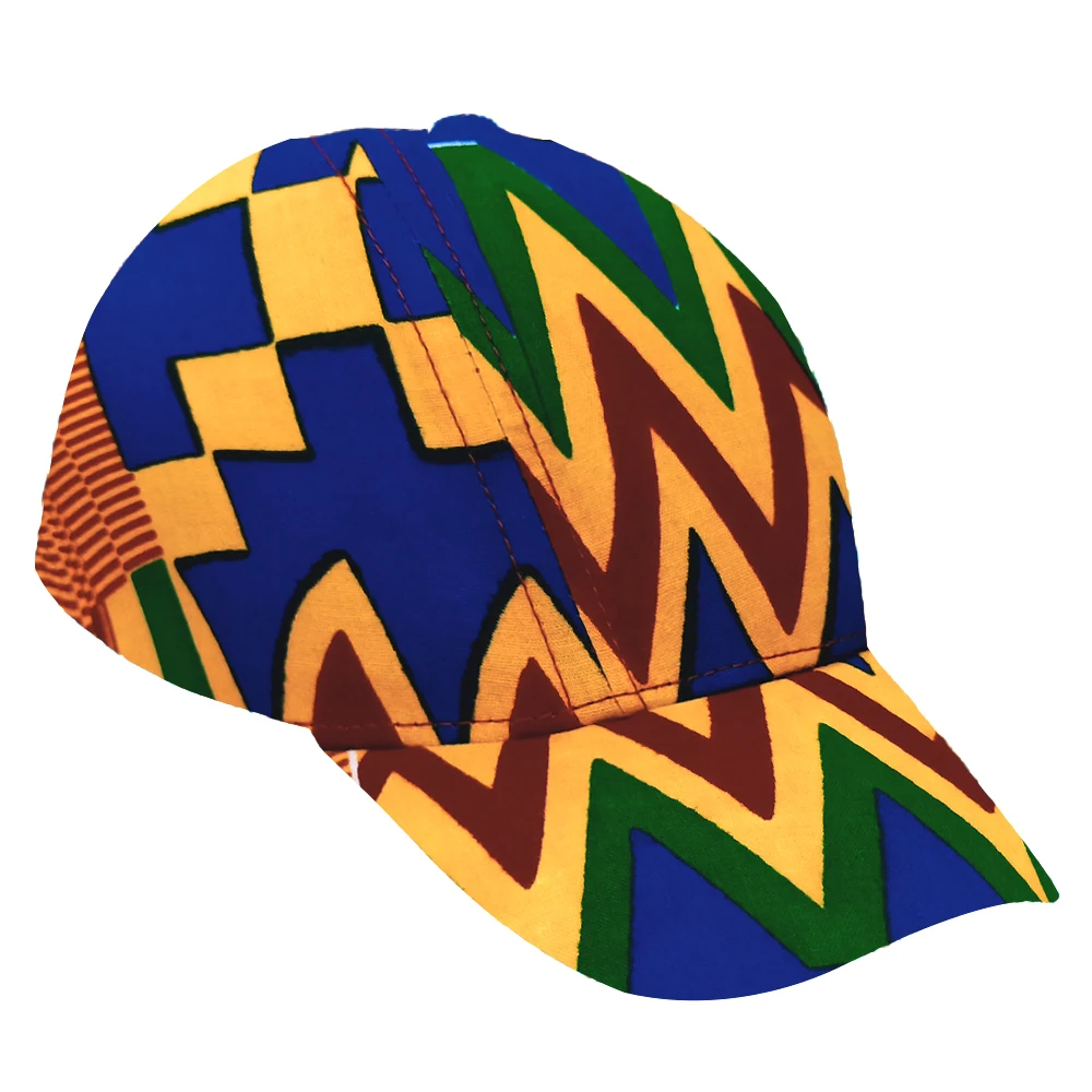 Shenbolen, африканская Кепка, модная, Анкара, с принтом, на заказ, логотип, брендовая печать, Анкара, принт, бейсболка кепка с сеткой, шляпа - Цвет: color1