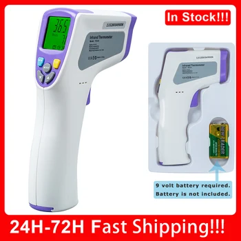 

10PCS Non Contact Infrared Thermometer Infrared Digital Thermometer Forehead Thermal Imager Hold Body Temperature Gun electronic