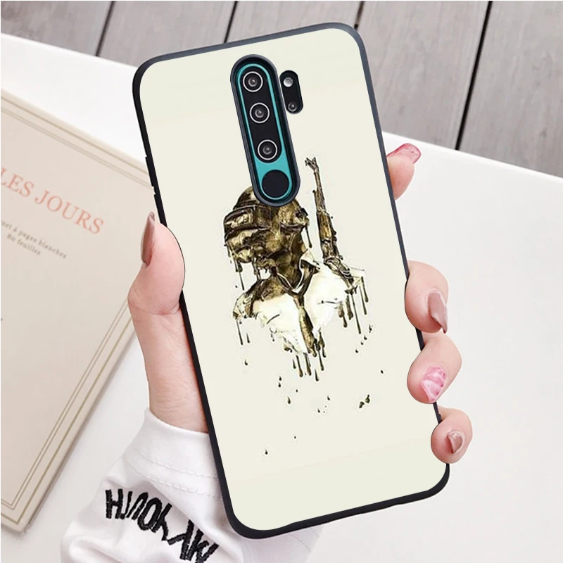 PUBG Game Silicone Ốp Lưng Điện Thoại Redmi Note 9 8 7 Pro S 8T 7A Bao