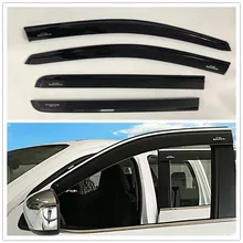 2.5 MM Window Visor Rain Guard Vent Sun Shade Deflector BLACK AWNINGS SHELTERS SUN VISOR FIT FOR NAVARA NP300 2014-2017 2.5 MM Window Visor Rain Guard Vent Sun Shade Deflector BLACK AWNINGS SHELTERS SUN VISOR FIT FOR NAVARA NP300 2014-2017