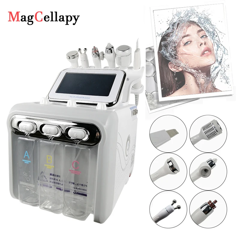 

6 in 1 Hydrafacial Water Dermabrasion Machine Deep Cleansing Machine Water Jet Hydro Diamond Facial Clean Dead Skin Removal