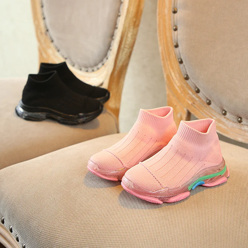

Net cloth 2019 New Spring Children's Shoe Soft soles 1-3 Years Old summer Fashion boys loafers breathable girls school Shoes